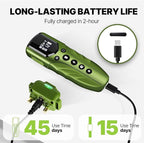 Tiniest Small Dog Shock Collar, Lightest Dog Training Collar with 2000ft Remote, Tailored for Small Dogs 5-15lbs & Medium Large Dogs, Beep, Vibrate, Shock, Lighting, Waterproof, Rechargeable，Green