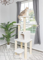 Armarkat B6203 Classic Real Wood Cat Tree, Five Levels With Condo and Two Perches