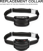 Replacement Collar for Shock Collar with Quick Release Metal Buckle Adjustable Reflective Nylon Strap Fits Most Training Collars and Bark Collars, E Collar Replacement Strap