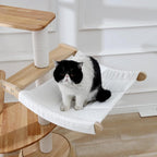 SHENGOCASE Large Cat Tree Tower Accessories Replacement Parts Hammock Bed with Removable Pad, Floor to Ceiling Cat Tree Add ons