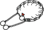 Herm Sprenger Black Stainless Steel Dog Prong Collar with Easy On Assembly Chain Professional Training Pinch Collar for Small Medium Large Dogs Made in Germany (17in X 2.25mm (Neck Size up to 13in))