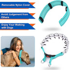Supet Dog Prong Collar, Dog Choke Collar Adjustable Dog Pinch Collar with Quick Release Buckle/Nylon Cover for Small Medium Large Dogs
