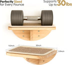 Cat Wall Shelves with Sisal Pads, 4-Piece Wooden Cats Furniture Set with Cat Window Perch, Flat Shelf & Sisal-Clad Steps for Climbing and Scratching