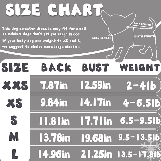 Fleece Dog Pajamas Winter Warm Dog Sweater for Small Dogs Thermal Soft Puppy Pjs Coat Stretchy Jumpsuit Doggie Pet Clothes Outfits Cat Apparel (Grey, Large)