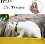 Large Dog Bells, Collar Loud Bells, Pet Tracker & Training, Handmade Metal(Silver)
