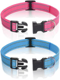 PaiPaitek Dog Shock Collar Replacement Strap 2-Pack, Reflective & Adjustable 3/4" Dog Collar for Training - Compatible with Jugbow, PetSafe, Bousnic, Garmin Replacement Collar Strap - 2 Pack