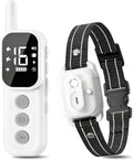 Dog Shock Collar - 3300 FT Remote Dog Training Collar, IP7 Waterproof, 4 Training Modes Lighting,Beep,Vibration,Safe Shock, Dual Channel E-Collar with Safety Lock for All Breeds (10-150 lbs)
