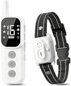 Dog Shock Collar - 3300 FT Remote Dog Training Collar, IP7 Waterproof, 4 Training Modes Lighting,Beep,Vibration,Safe Shock, Dual Channel E-Collar with Safety Lock for All Breeds (10-150 lbs)
