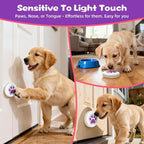 ChunHee Dog Door Bells - Dog Potty Training Bell with 28 Ringtones & Adjustable Volume (0-115dB) | Chew-Proof Dog Doorbells for Teach Puppies to Signal Go Outside, Easy Dog Training Bells for Door