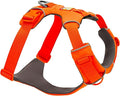 Ruffwear, Front Range Dog Harness, Reflective Soft Padded Everyday Harness with Dual Leash Clips, Adjustable and Lightweight Fit for Training or Walking for All Dogs, Blaze Orange, Small