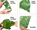 Best Pet Supplies Poop Bags for Dogs, 50% Post-Consumer Recycled Content dog waste bags on rolls, fits all poop bag holders for leashes - 150 Count, Green, Lavender Scented