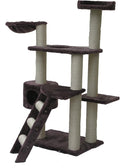 GOGO Cat Tree Condo House, 24" x 17" x 50" - Brown