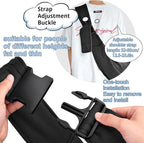 CUBY Dog and Cat Sling Carrier - Small Dog Carrier Sling with Adjust Strap & Zip Pocket, Hands Free Soft Dog Slings for Small Dogs Cats Puppy Pets Outdoor Travel Safety Purse Bag