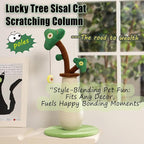 Cat Scratching Post, 26.4 Inches with Sisal & Hanging Ball, Scratching Post with Stable Soft-Touch Base, Cat Scratchers for Indoor Adult Cats