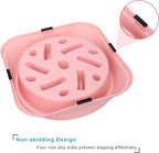 UPSKY Slow Feeder Small Dog Bowl - Anti-Slip Puzzle Bowl Feeder, Interactive Bloat Stop, Anti-Choking