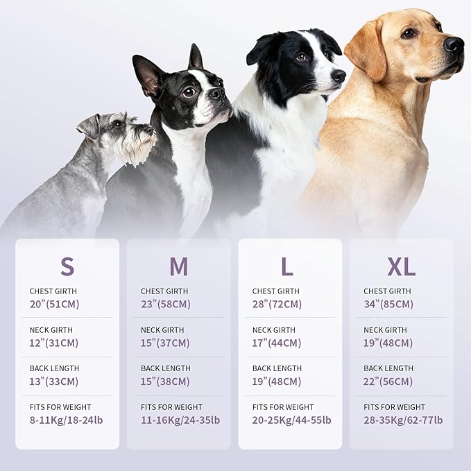 Dog Shirt, Cooling Vest Lightweight Breathable, Dog T-Shirts All-Season UV Protection Pet Clothes Quick Dry Soft Stretchy Pet Shirt Vest for Small Medium Large Dogs (Lilac Ether 1PC, Large)
