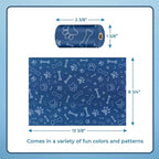 Best Pet Supplies Dog Poop Bags (150 Bags) for Waste Refuse Cleanup, Doggy Roll Replacements for Outdoor Puppy Walking and Travel, Leak Proof and Tear Resistant, Thick Plastic - Loyal Blue