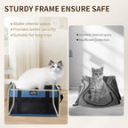 TSA Pet Carrier Airline Approved for Small Cats and Puppy, Cat Carrier Soft Fits Pets Up to 15 lbs, Dogs Carrier Bag with Litter Box Foldable, Ideal for Travel, Car Rides, and Vet Visits