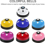 3 Pack Dog Doorbells, Pet Training Bells for Outside Potty Training and Communication, Bell for Dog Cat Puppy Interactive Toys (Purple, 3 Pack)