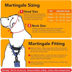 If It Barks - 1.5" Reflective Martingale Collar with Quick Snap Buckle for Dogs - Adjustable - Made in USA - Strong, Durable, and Comfy - Ideal for Training - Fits Most Breeds - Small, Black