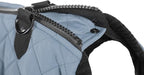 Gooby Fashion Vest Dog Jacket - Gray, Small - Warm Zip Up Dog Bomber Vest with Dual D Ring Leash Water Resistant for Small to Medium Dogs