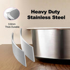 Stainless Steel Pet Bowls, 2 Pack, Non-Slip Rubber Bottom, Dishwasher Safe, 8 Cups, for Dogs and Cats