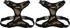 Voyager Step-in Lock Pet Harness - All Weather Mesh, Adjustable Step in Harness for Cats and Dogs by Best Pet Supplies - Army/Black Trim, S (Pack of 2)
