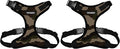 Voyager Step-in Lock Pet Harness - All Weather Mesh, Adjustable Step in Harness for Cats and Dogs by Best Pet Supplies - Army/Black Trim, XS (Pack of 2)