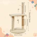 Multi-Tier cat Tree with a nest (Small)