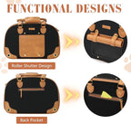 PetsHome Dog Carrier Purse, Pet Carrier, Foldable Waterproof Premium Nylon Pet Travel Portable Bag Carrier for Cat and Small Dog Home/Outdoor Small Black