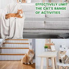 Ley's 10 Pack Scat Mat for Cats, 16x13 Inch Cat Deterrent Mat with Spikes, Indoor/Outdoor Pet Training Mat, Humane Repellent Animals, Keep Pets Off Furniture, Gardens & Lawns