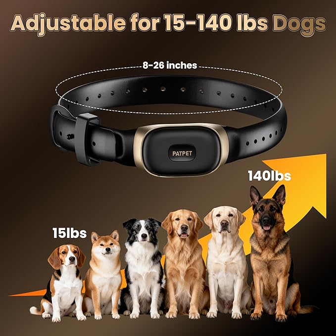 Dog Training Collar with Clicker - 4200Ft E Collar for Dogs Training IPX7 Waterproof with 3 Training Modes, Dog Training Collar for Dogs(15-140 lbs)