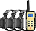 1100 Yard Remote Dog Shock Collar Automatic Stop Bark Training Device with Beeping Vibrating Shocking E-Collar to Train 3 Small Medium to Large Dogs (3-Dog kit)