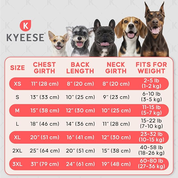 KYEESE Dog Pajamas Velvet Dog Pajamas Small Sized Dogs Soft Dogs Clothes Pjs with Pink Unicorn Pattern Stretchy Pet Jammies Coat Comfy Pet Onesie Costume, X-Large