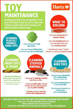 Hartz Chew ‘n Clean Chew Toy and Treat in One Chicken Flavored Tri-Point Dog Toy, Medium