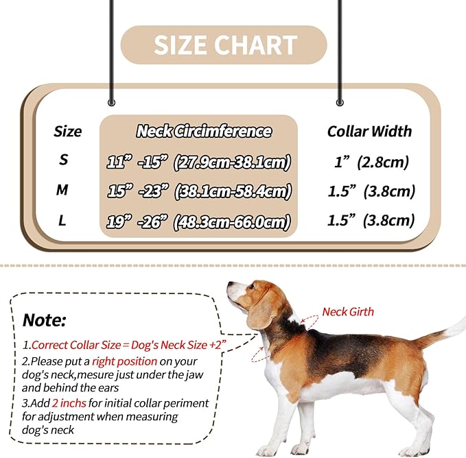 Martingale No Pull Dog Collar for Large Medium Small Dogs, Heavy Duty Nylon Reflective Adjustable Anti Pull Slip Collar with Buckle for Training Walking L Hot Pink
