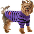 Dog Shirts for Small Dogs, Striped T-Shirts Dog Vest Pet Apparel Tee Shirts Spring Summer Suitable for Small and Medium Large Pets French Bulldog Bichon, Violet S