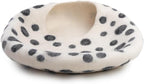 Luxurious Merino Wool Cat Cave - Foldable Hideaway Pod for Indoor Cats - Premium Felt Kitten Pet Enclosure - Covered Cat House for Ultimate Cozy Comfort by Woolygon