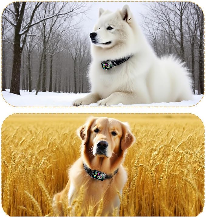 Dog Collar Replacement Strap,Replacement Collar for Training Shock Collar Reflective Adjustable Bark Collar Strap Compatible with Most Training Receivers ﻿