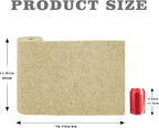 Rabbit Scratching Pad, Non-Woven Blanket with Back Adhesive, Rabbit Toys for Bunnies Boredom, Bunny Scratch Pad, Bunny Enrichment for Cage, Indoor, Living Room, Sofa （Brown）