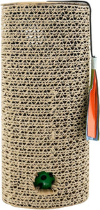 Mini Cat Scratcher & Toy - 7.87" Compact Scratching Post with Rolling Ball, Perfect for Kittens & Small Cats