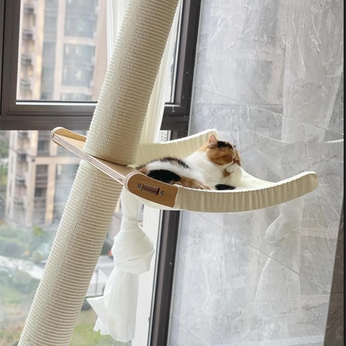SHENGOCASE Replacement Hammock Bed for Modern 78.7“ Tall Leaning Cat Tree Tower