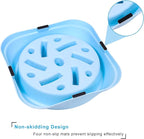 UPSKY Slow Feeder Small Dog Bowl - Anti-Slip Puzzle Bowl Feeder, Interactive Bloat Stop, Anti-Choking