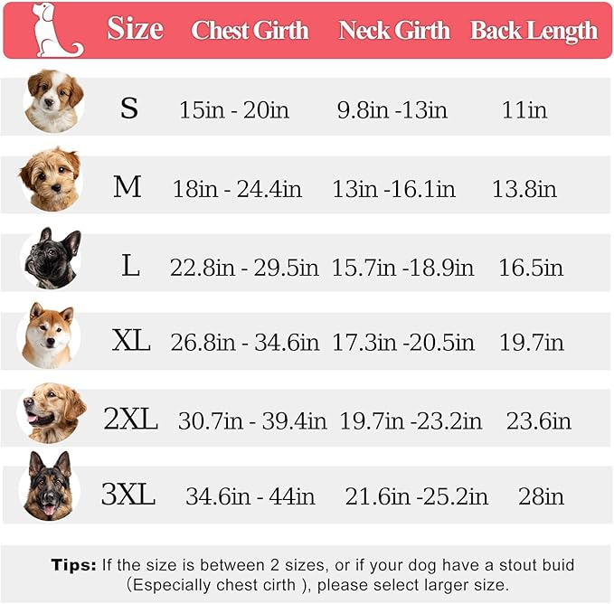 PETDSH Dog Coat Large, Built-in Harness Dog Jacket with Warm Fleece Lining, Waterproof Reflective Dogs Winter Coat, Pet Coats with Pocket and Trash Bags (Red, XX-Large)