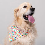 Birthday Dog Bandanas 1 Pack, Colorful HBD Dog Scarfs for Boy and Girl, Pet Scarves for Boy and Girl Bandanas for Small Medium Large Dogs (It's My Birthday, One Size)