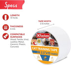 XFasten Anti-Scratch Cat Training Tape, Clear, 2.5-Inches x 15 Yards (Single Roll), Door, Couch, Furniture and Leather Scratch Guard Protector Tape for Cats and Pets