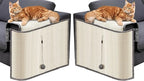 Cat Couch Protector [2- Pack], Natural Sisal, Comes with 2 Playing Balls, Couch Cat Scratcher, Protect Your Couch from Cat Scratching,