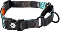 Wolfgang Heavy Duty Martingale Dog Collar with Quick Release Nylon Buckle for Walking & Training, ChevTech Print, Small