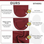 KOOLTAIL Dog Hoodie for Small Medium Dogs Cats,Soft&Warm Pet Sweater with Leash Hole and Pocket Boy Girl,Puppy Fall Winter Jacket Clothes,French Pitbull Cold Weather Coat Sweatshirt,Deep Red XS