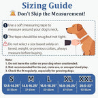 Mayerzon 1.5" Wide Martingale Collar for Large Medium Small Dogs Pitbull German Shepherd, No Pull Reflective Slip & Martingale Dog Collar with Buckle Soft Padded for Walking Training(Black,XXL)